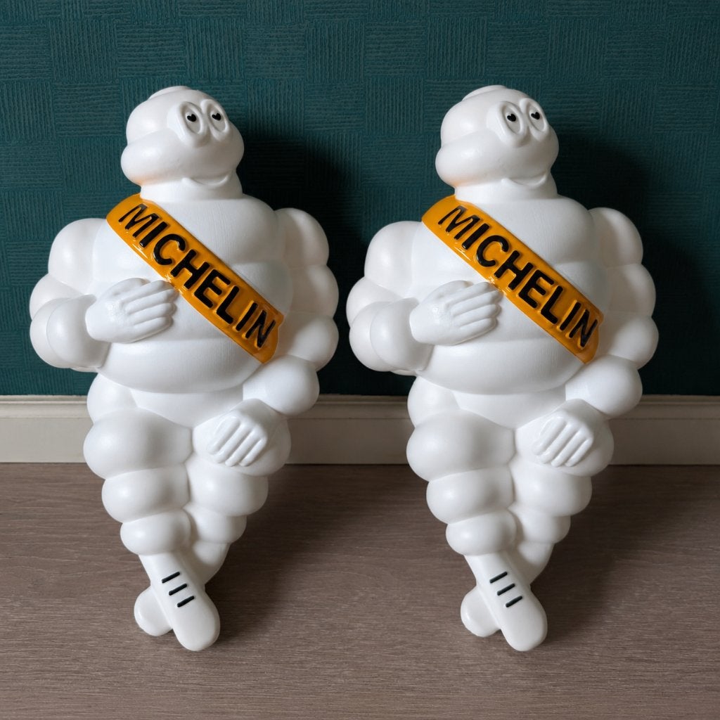 Michelin poppen bibendum 46cm incl. LED – set van 2 stuks, Ophalen of Verzenden, Nieuw, Overige typen