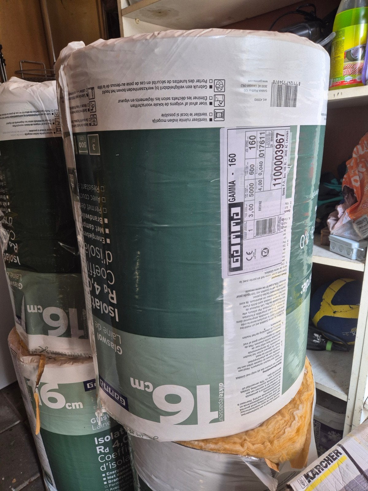 Nieuw 17 rollen op te halen, 12 cm of meer, Nieuw, Ophalen of Verzenden, 15 m² of meer