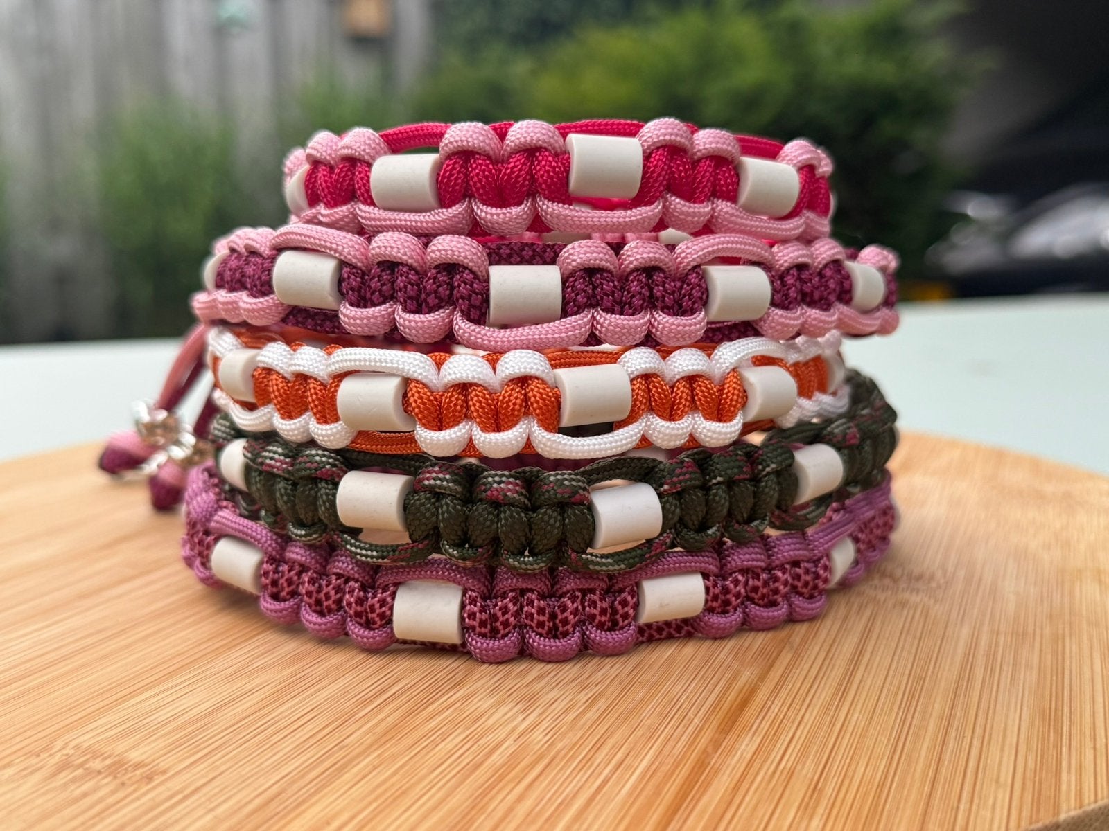 anti-tekenband/halsband op maat gemaakt - zelf samenstellen, Verzenden, Handgemaakt, Nieuw