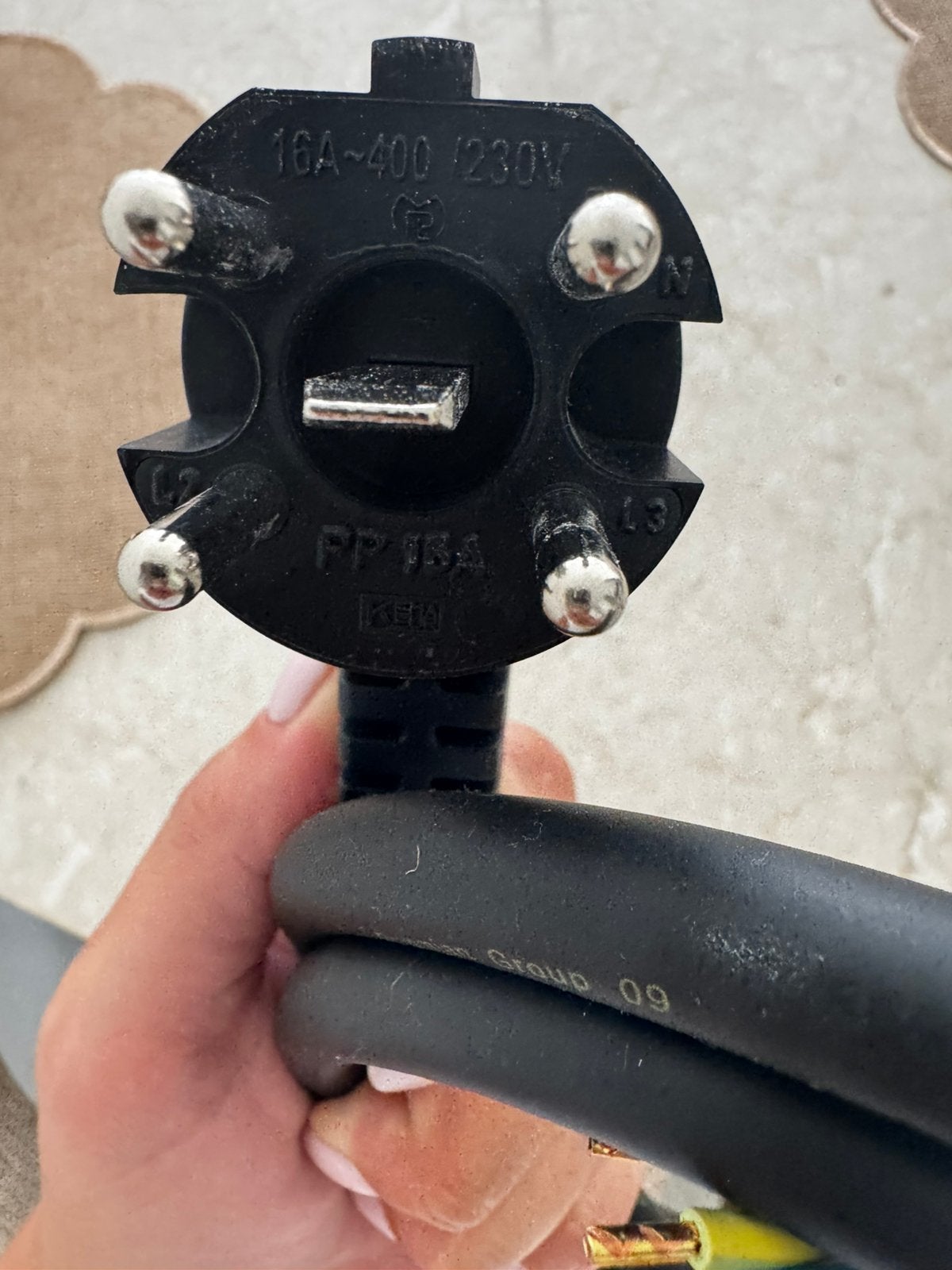 perilex snoer voor 2 fasen, Witgoed en Apparatuur, Ophalen, Nieuw, 4 kookzones, Inductie