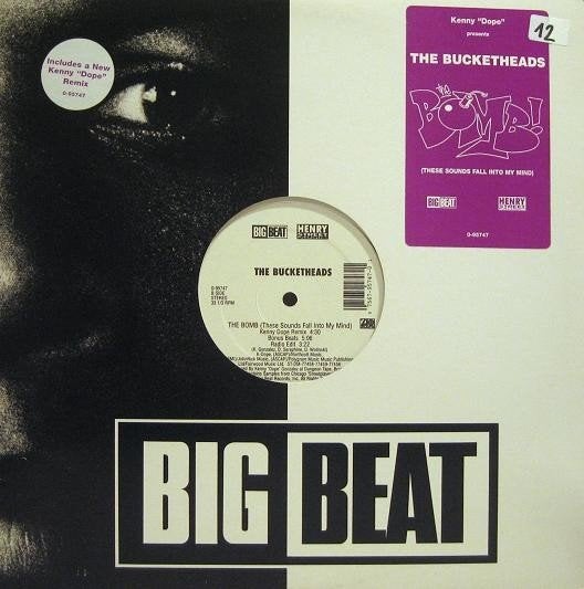 Vinyl 12'' Kenny Dope presents Bucketheads - The Bomb, Fotohoes, Ophalen of Verzenden, Zo goed als nieuw, 12 inch