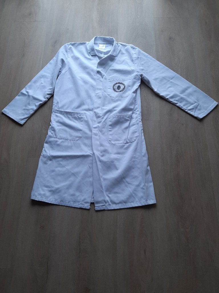 Laboratorium jas merk van den Bergh maat M nieuw//, Ophalen of Verzenden, Nieuw