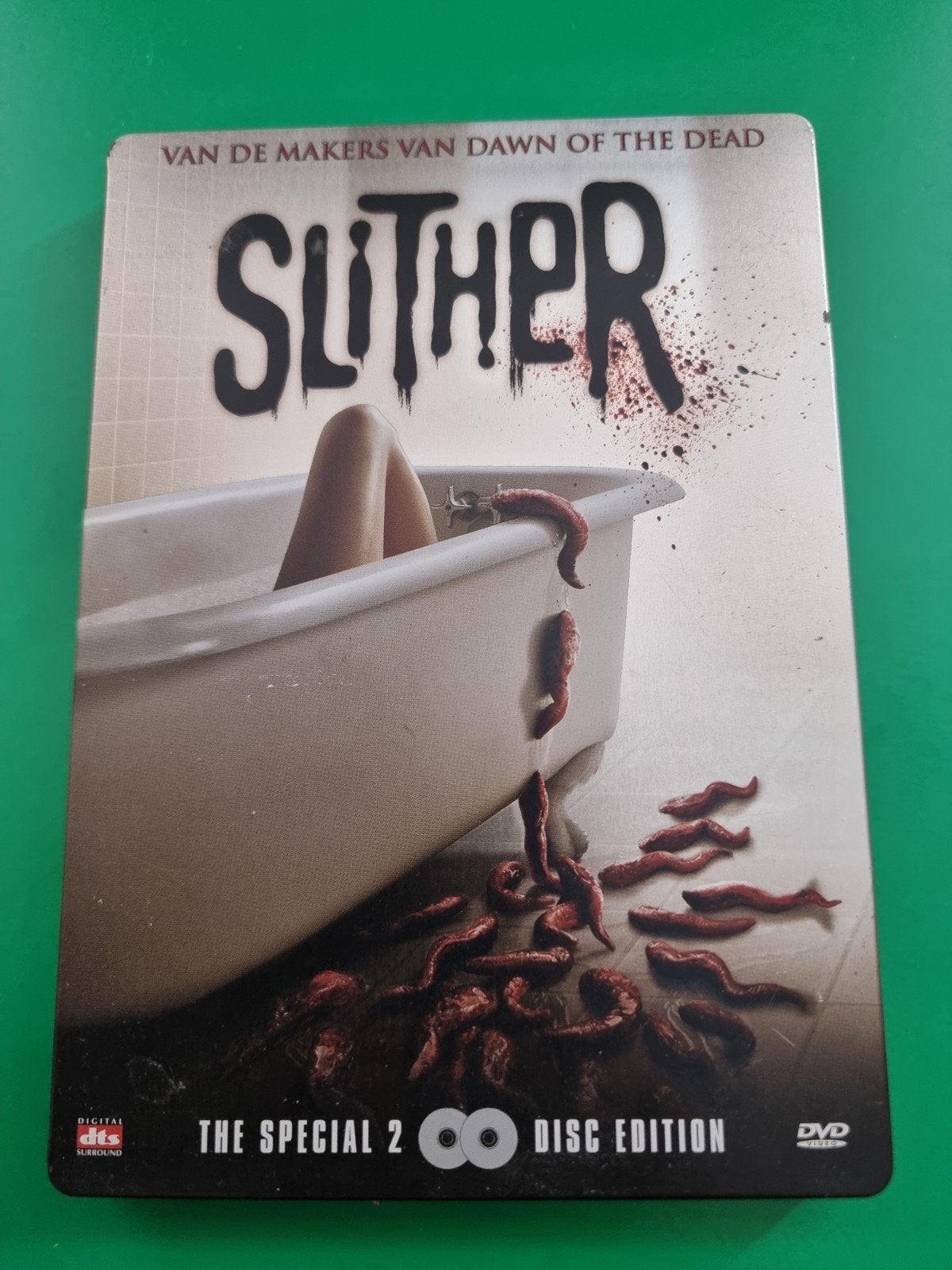 Slither - The Special 2 Disc Edition DVD, Cd's en Dvd's, Dvd's | Horror, Vanaf 16 jaar, Ophalen of Verzenden, Zo goed als nieuw