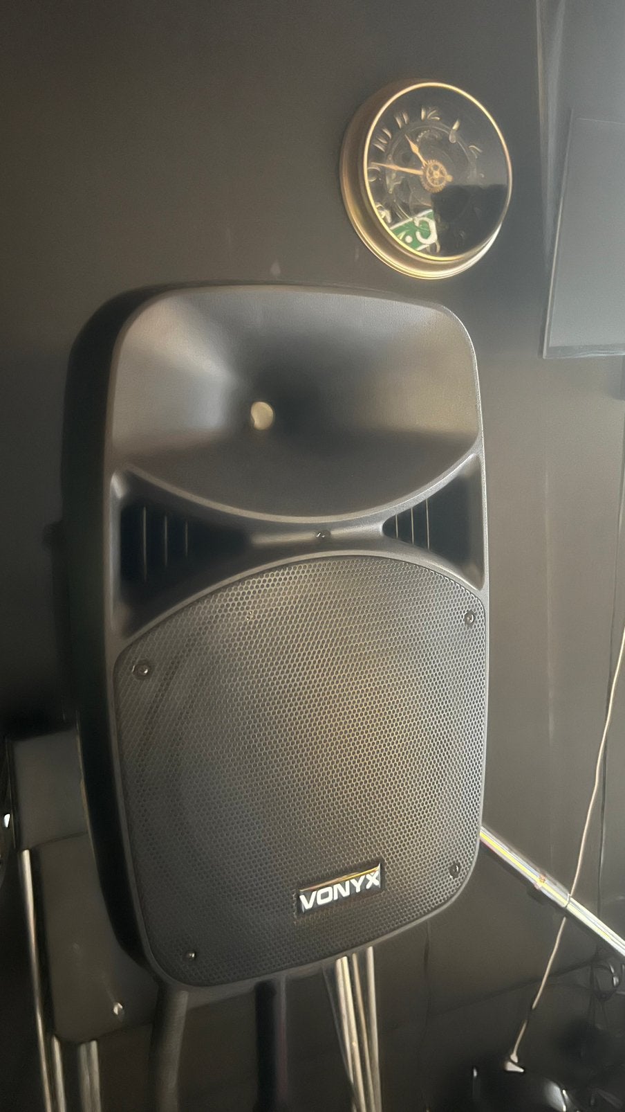 Vonyx boxen 2 stuks inclusief statief, Ophalen, Zo goed als nieuw, Subwoofer, Overige merken
