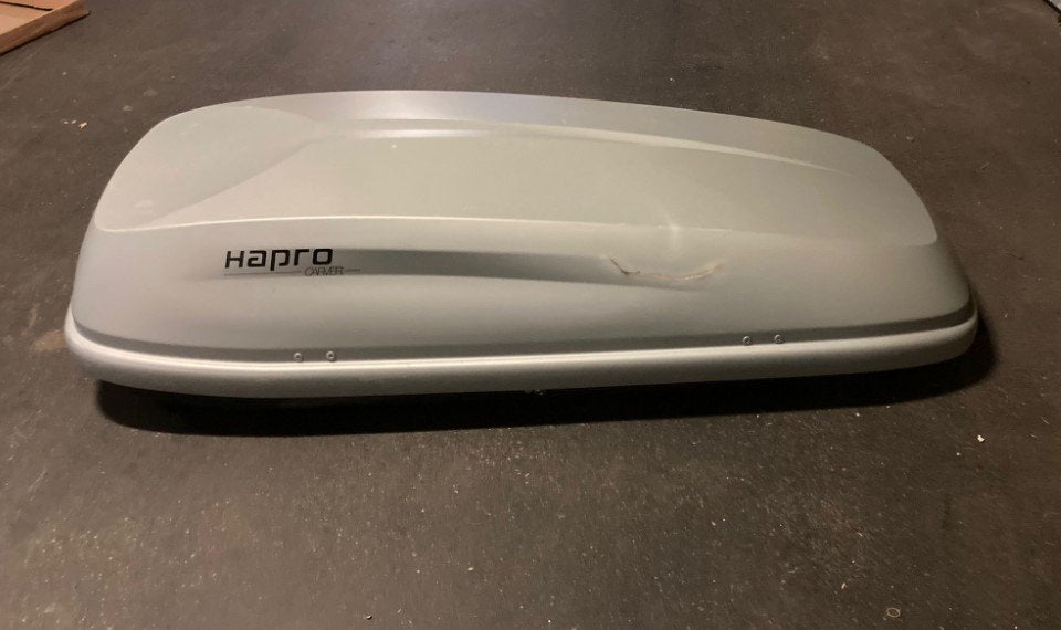 Hapro Carver 5.5 MF Dakkoffer – snelbevestiging / Master-Fit, Auto diversen, Ophalen of Verzenden, Gebruikt