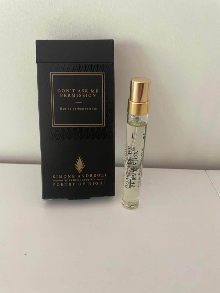 Simone Andreoli Don't Ask Me Permission Eau de Parfum, Sieraden, Tassen en Uiterlijk, Uiterlijk | Parfum, Ophalen of Verzenden
