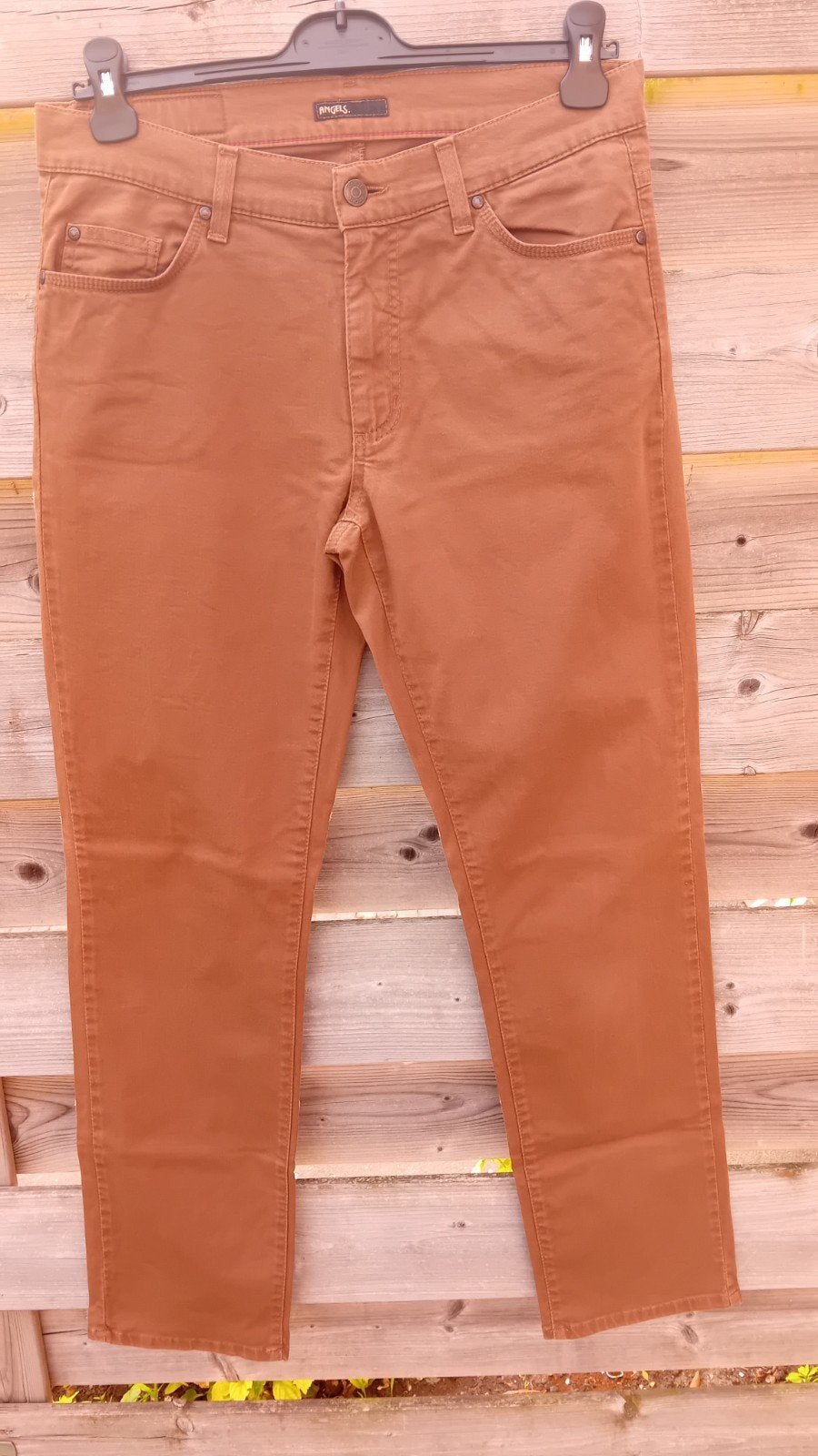 Angels(Cici) Broek 40, Kleding | Dames, Broeken en Pantalons, Maat 38/40 (M), Bruin, Ophalen of Verzenden, Zo goed als nieuw