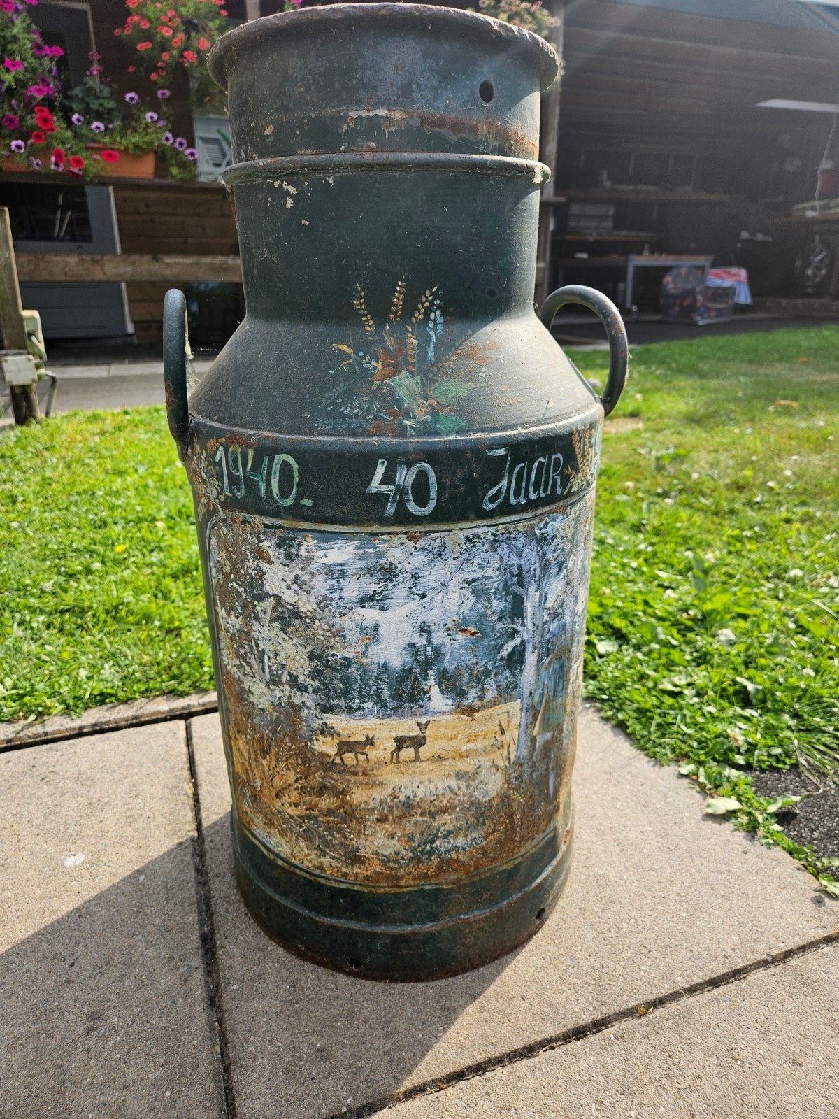 Antieke melkbus - Decoratieve blikvanger, Antiek en Kunst, Ophalen