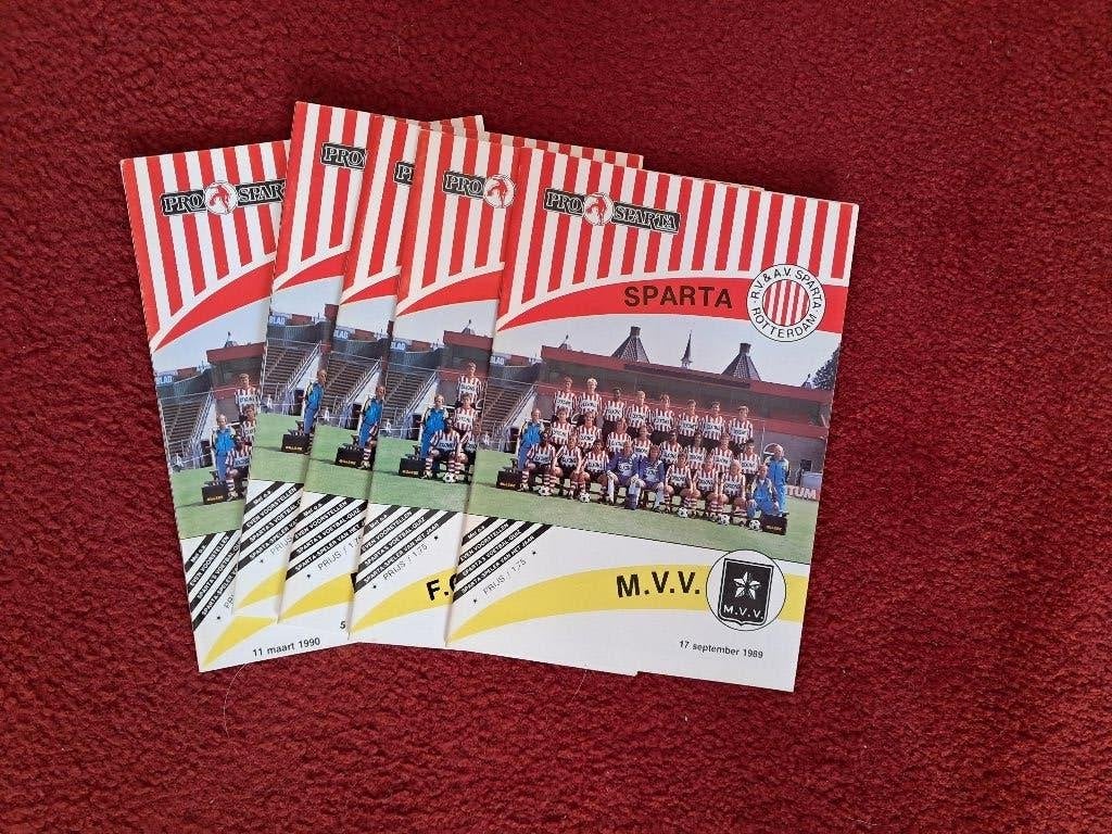 Sparta Rotterdam 1989/1990, Ophalen of Verzenden, Zo goed als nieuw, Sparta, Boek of Tijdschrift