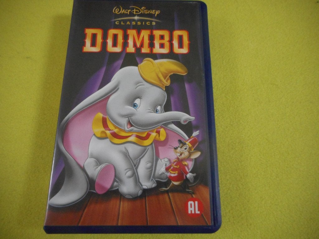 DOMBO! Mooie Disney Tekenfilm Klassier Op VIDEO!, Verzenden, Alle leeftijden, Zo goed als nieuw, Kinderprogramma of -film