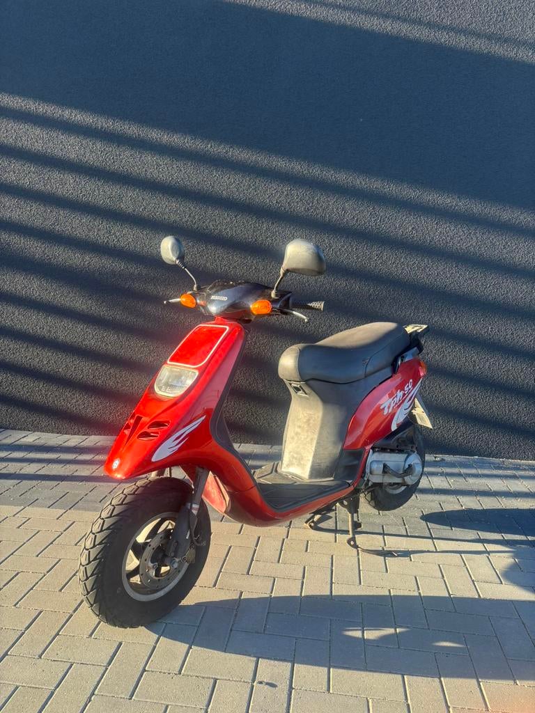 Piaggio typhoon 50cc Duits, Ophalen, Zo goed als nieuw, Tweetakt, Overige modellen