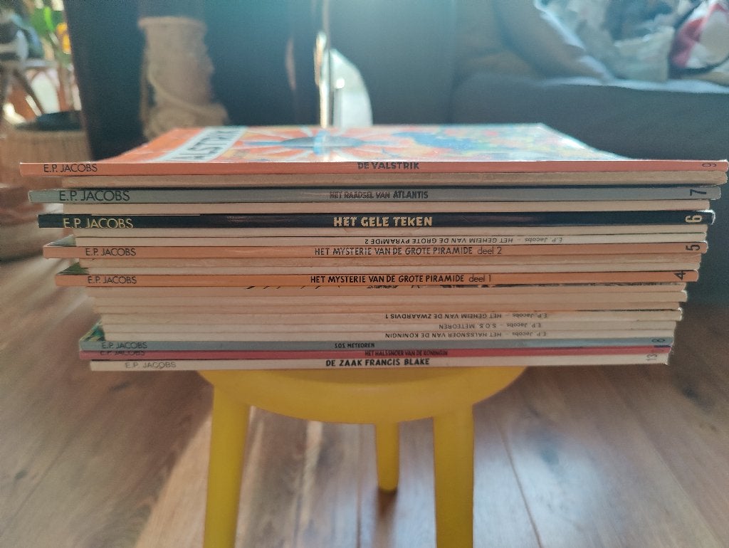 Blake en Mortimer (40+ stuks diverse drukken), Boeken, Meerdere stripboeken, Ophalen of Verzenden, Gelezen