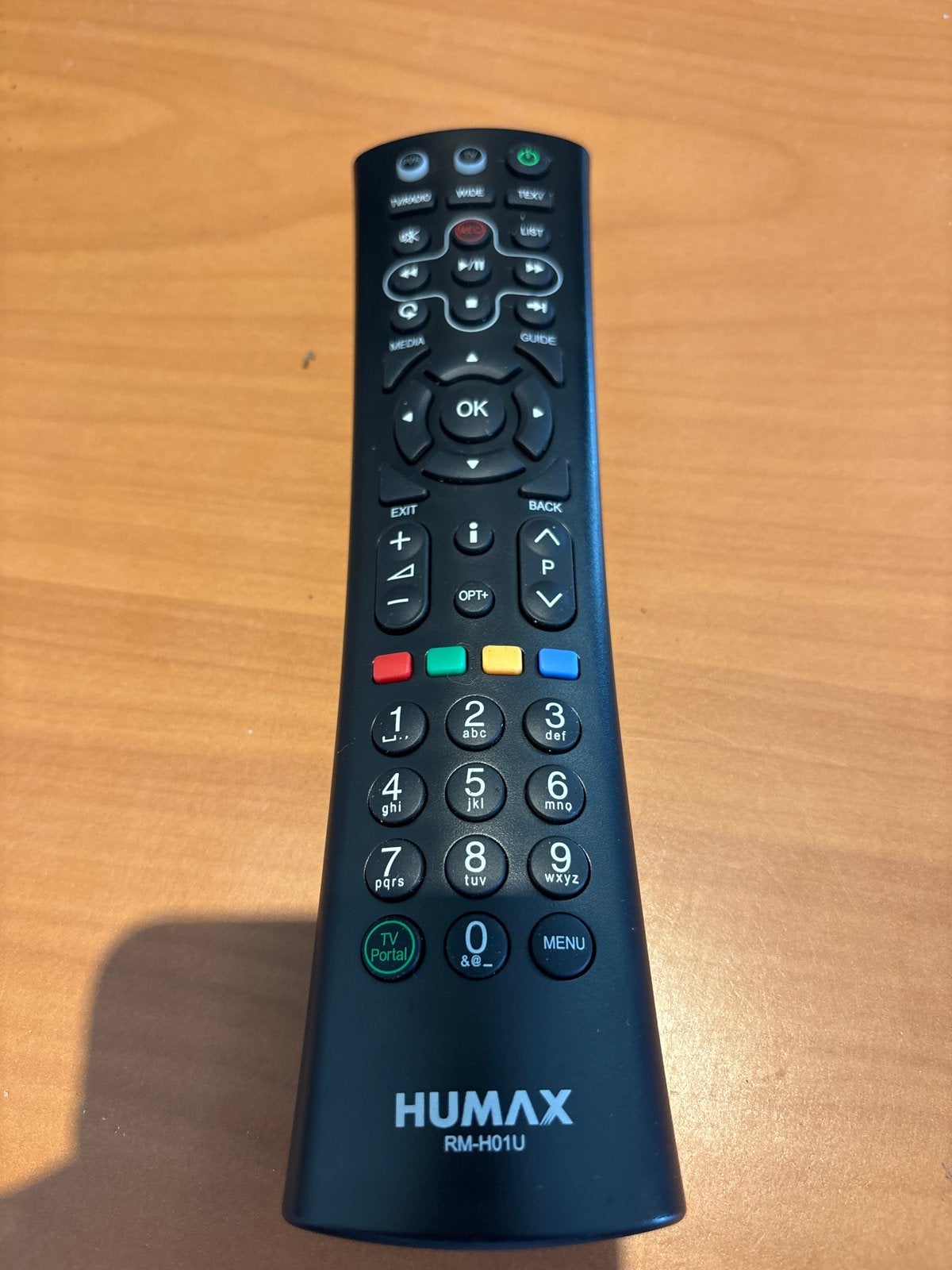 Humax RM-H01U Afstandsbediening voor TV/Mediaspeler, Audio, Tv en Foto, Afstandsbedieningen, Verzenden, Gebruikt, Origineel, Mediaspeler