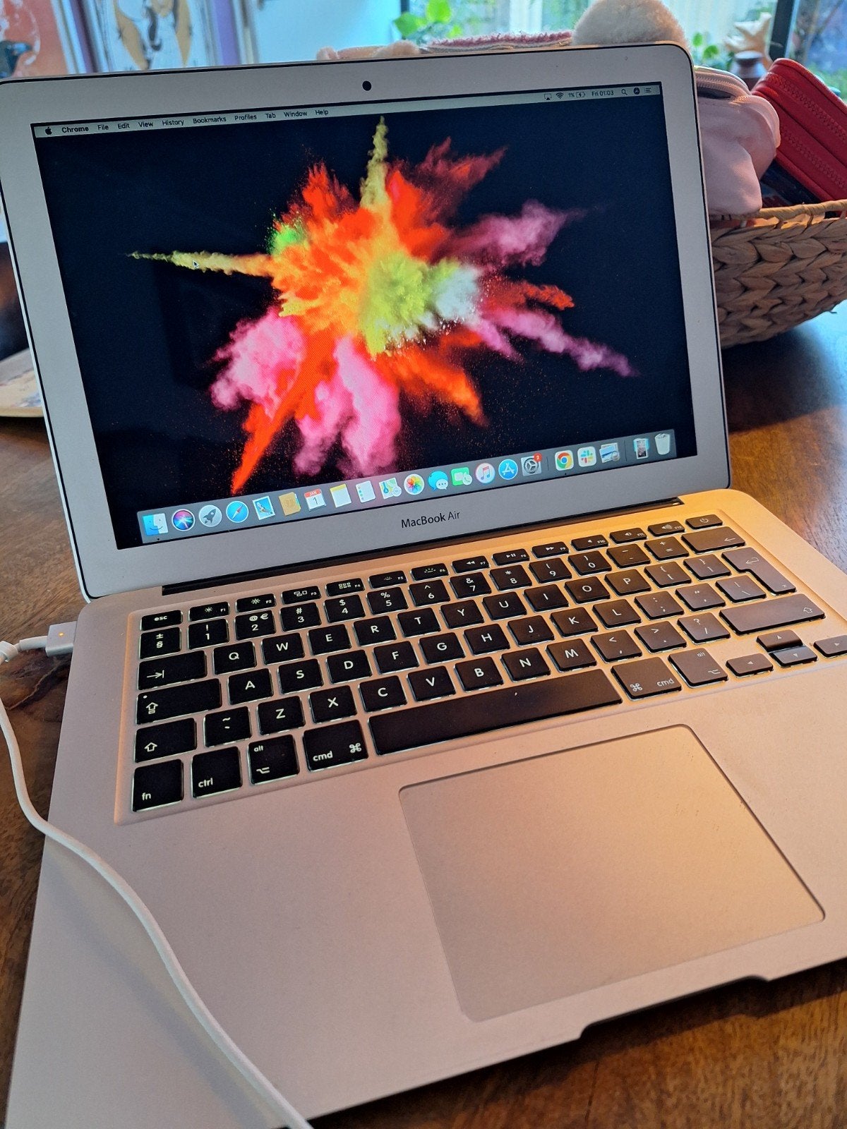 MacBook Air 13 inch - macOS Mojave - 8GB RAM, Gebruikt, Qwerty, 8 GB, 13 inch