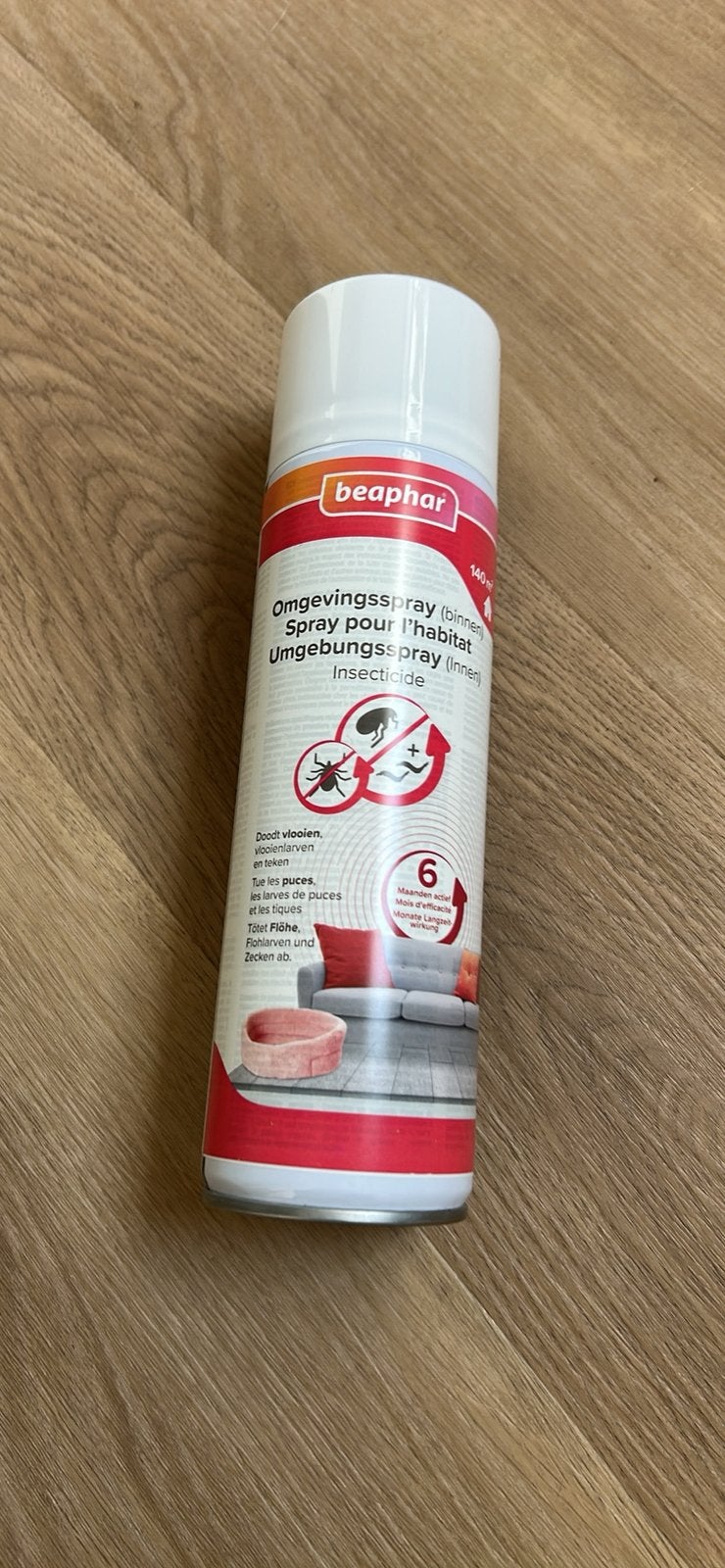 Omgevingsspray vlooie, vlooienlarven en teken, Overige soorten