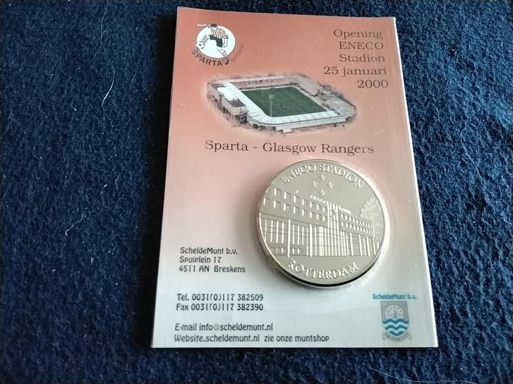 Penning tgv sparta stadion, Maat XL, Verzenden, Overige typen