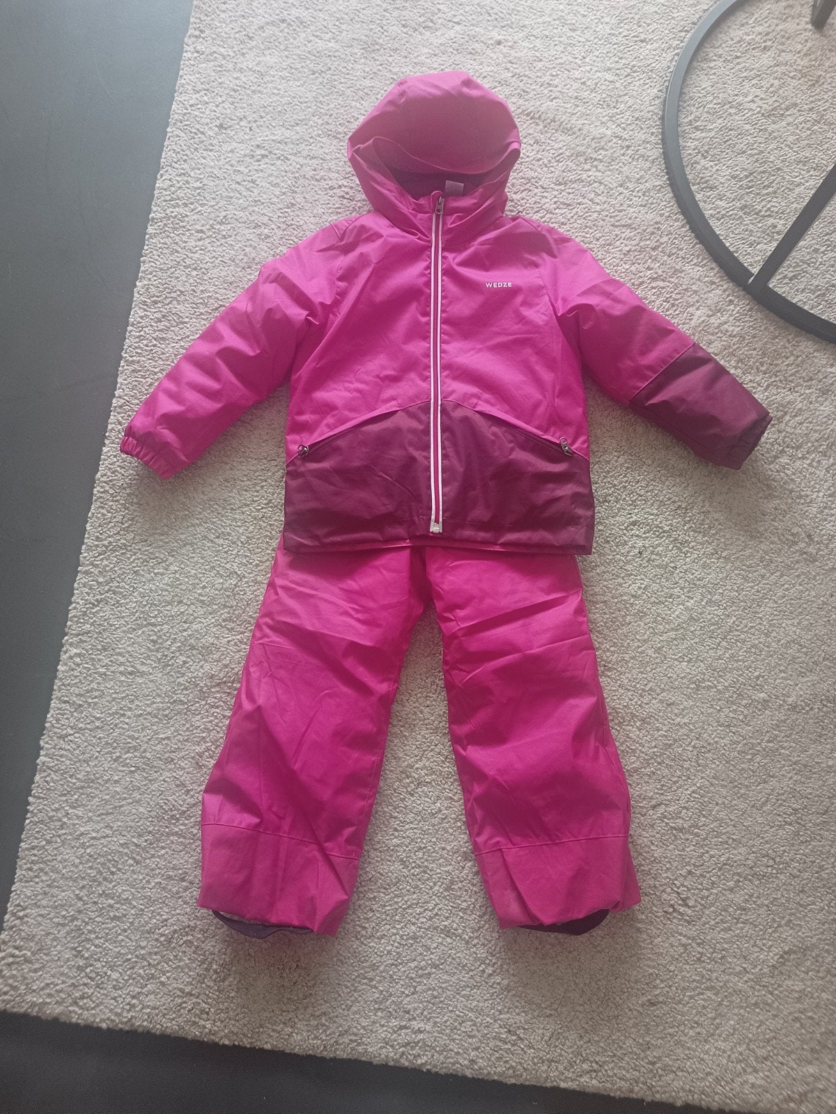 ski broek en jas Wedze maat 5 jaar, Ophalen of Verzenden, Zo goed als nieuw, Pak