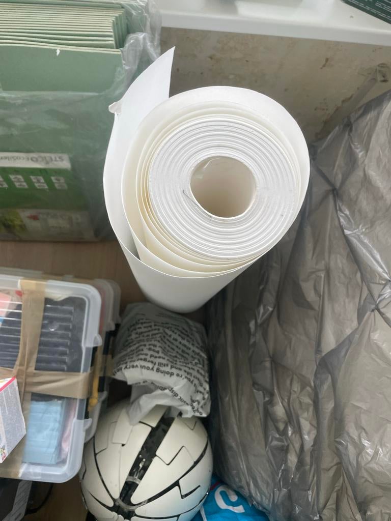 Overschilderbaar Renovlies Behang - Perfecte Basis, Huis en Inrichting, Stoffering | Behang, Ophalen of Verzenden, Minder dan 10 m²