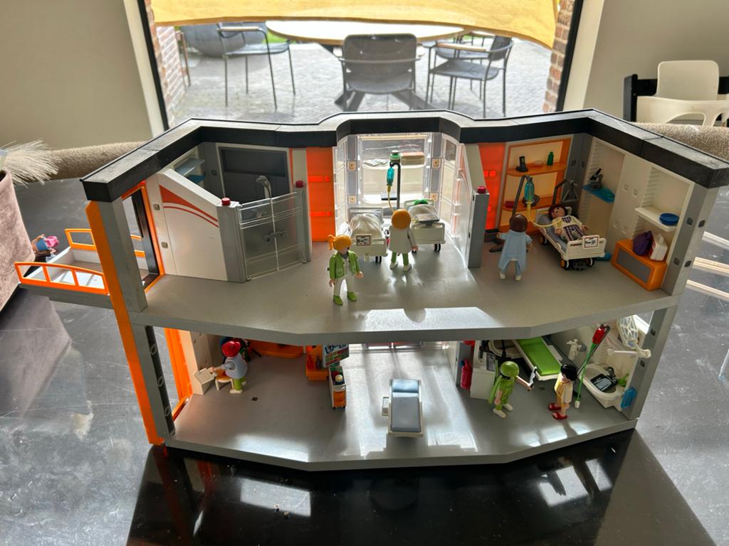 Playmobil Ziekenhuis met veel accessoires, Ophalen, Gebruikt