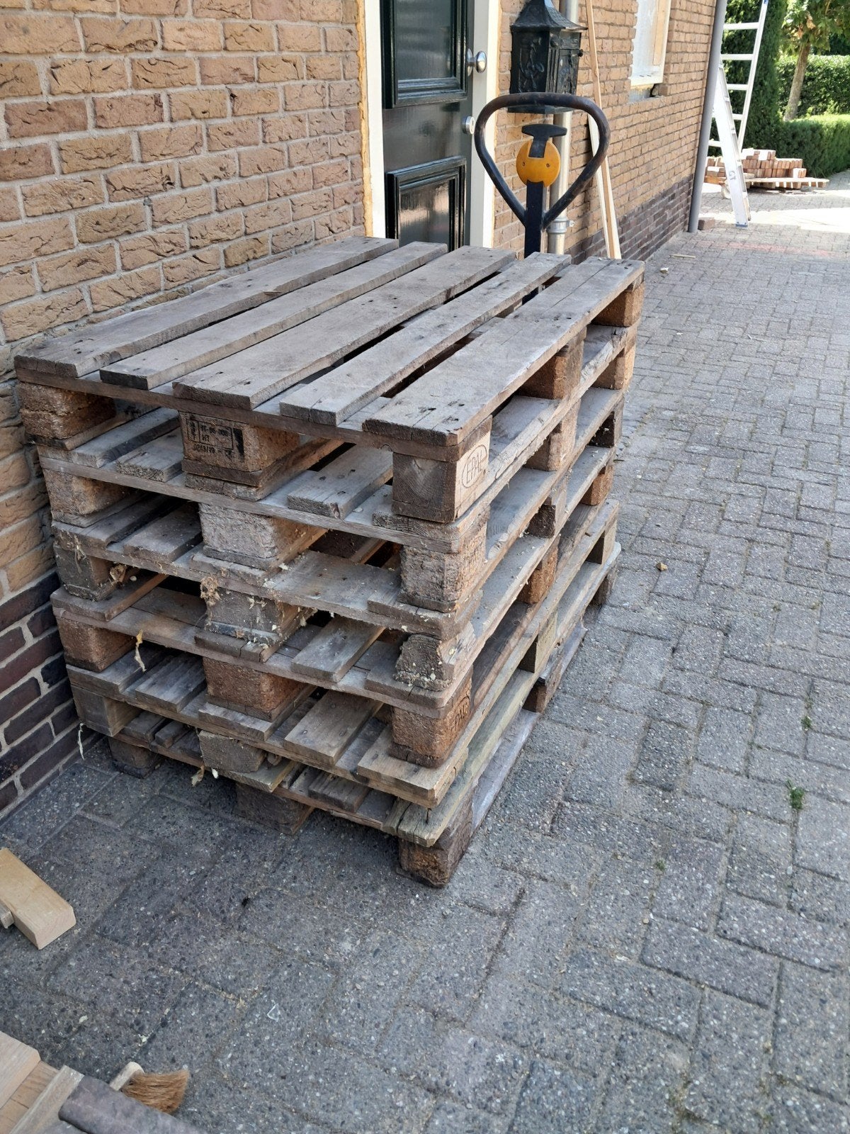 Pallets gratis, Ophalen, Overige houtsoorten, Minder dan 200 cm, Pallet