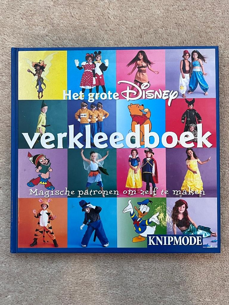 Het grote Disney Verkleedboek - Knipmode, Ophalen of Verzenden, Zo goed als nieuw, Kind, Knipmode