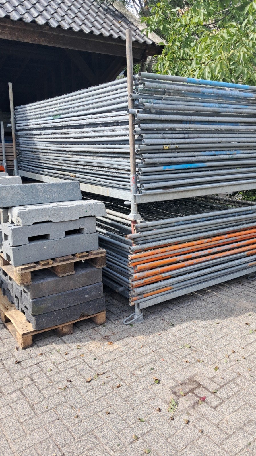 bouwhekken, Overige materialen, Zo goed als nieuw, 15 m² of meer, Ophalen