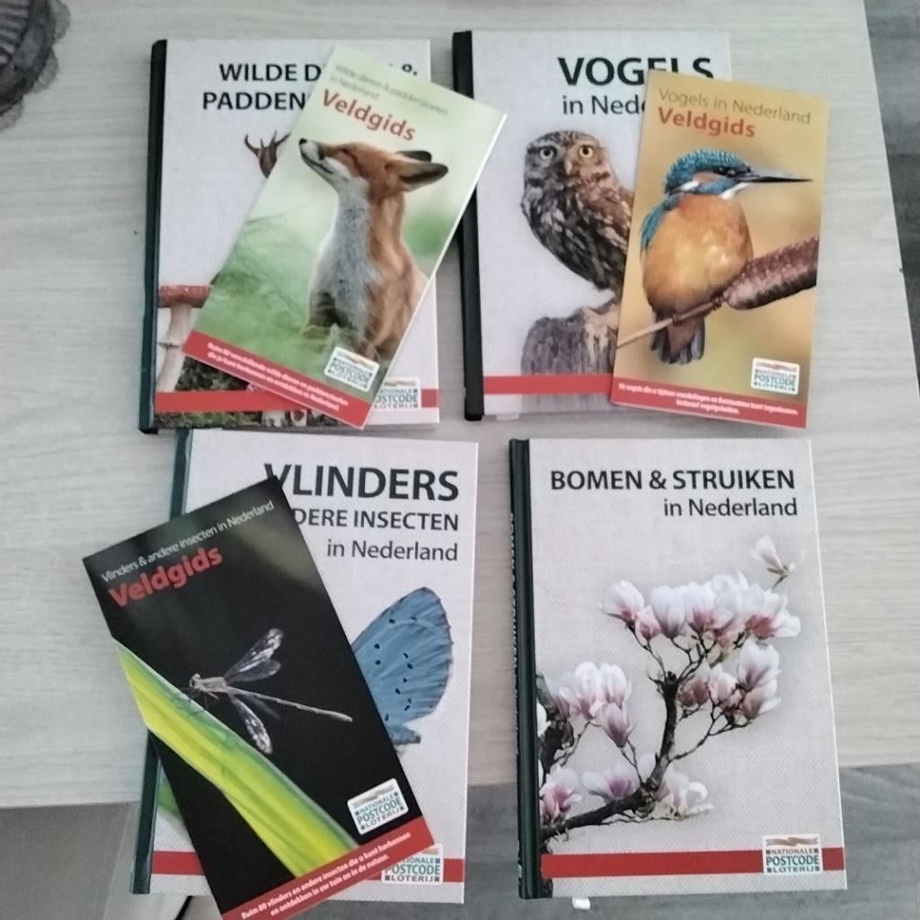 Postcodeloterij  boekjes, Ophalen of Verzenden, Zo goed als nieuw, Bloemen, Planten en Bomen