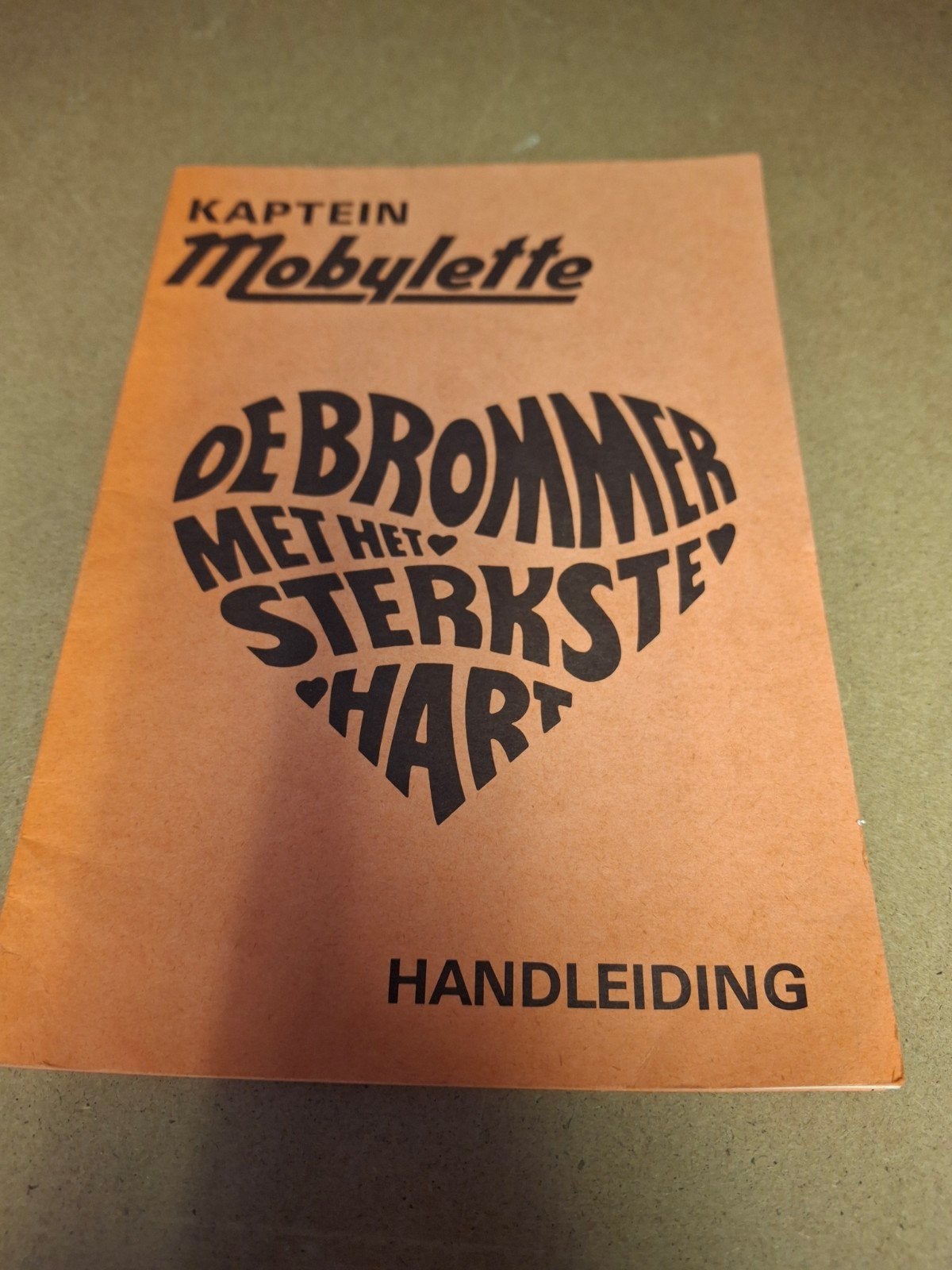 Kaptein Mobylette Handleiding - 1972, Fietsen en Brommers, Ophalen of Verzenden, Gebruikt
