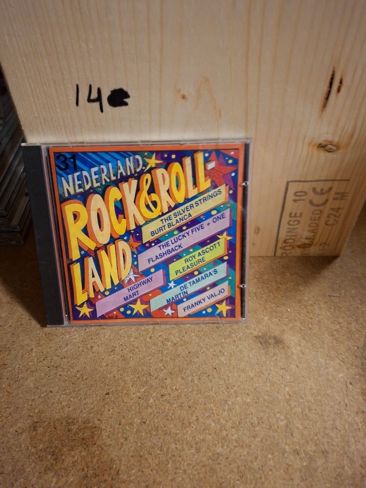 Nederland Rock & Roll Land CD - Diverse Artiesten, Ophalen of Verzenden