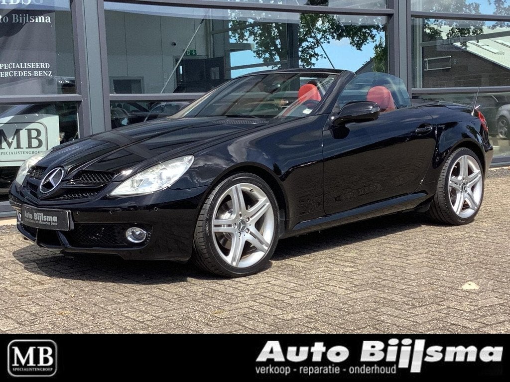 Mercedes SLK-klasse 300 automaat command, cruise, lederen be, Auto's, Mercedes-Benz, Automaat, Euro 5, Achterwielaandrijving, Gebruikt