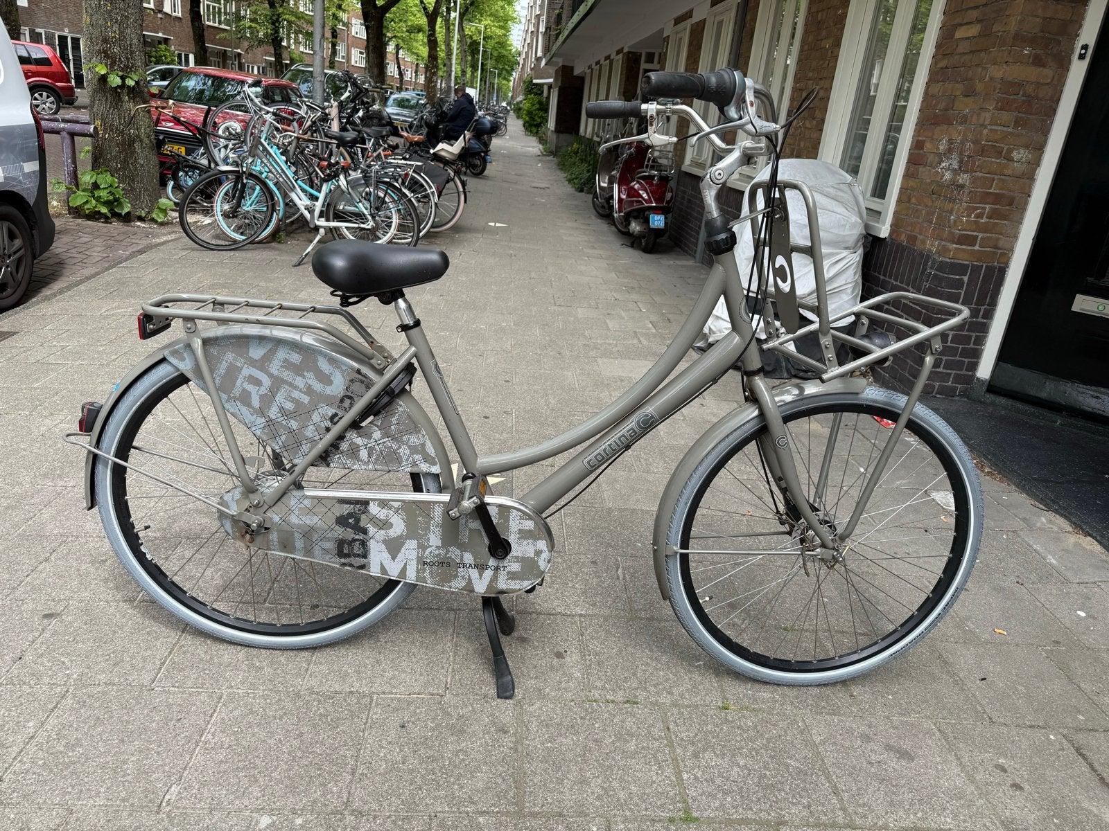 Cortina Common Damesfiets 7 versn. -  Zo goed als nieuw, Fietsen en Brommers, Fietsen | Dames | Damesfietsen, Terugtraprem, (Extra) lage instap