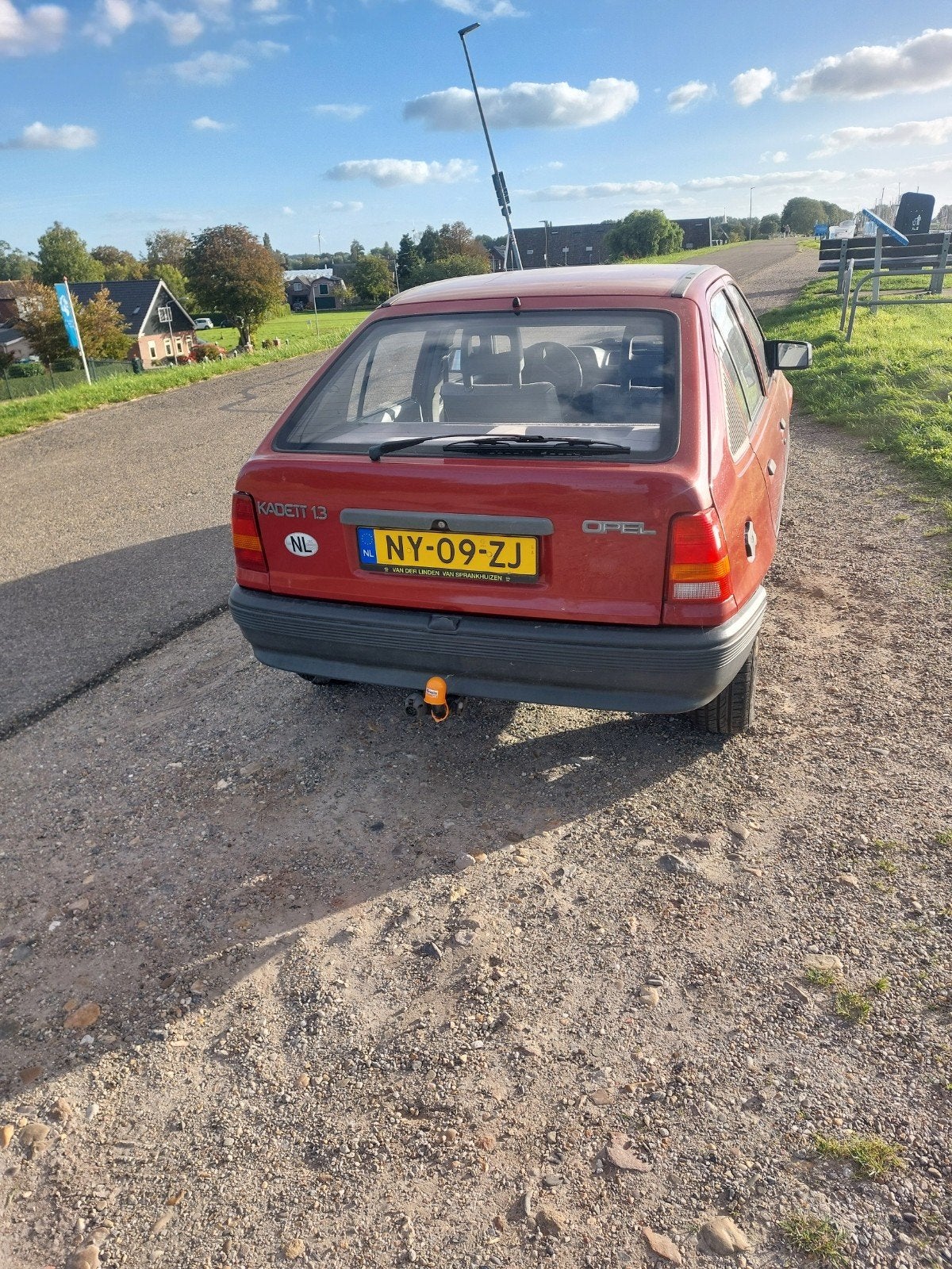Opel Kadett 1.3 N 1986 Rood, foto 3