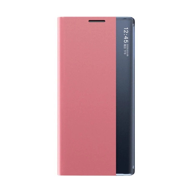 Smart Clear View Cover Set voor Galaxy S20+ _ Roze, Verzenden, Nieuw, Hoesje of Tasje