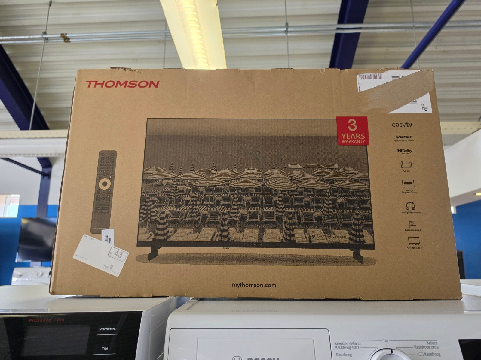 Thomson 32 inch full HD led televisie | Gratis thuis 🚚✅️, Overige merken, Jirnsum, LED, Zo goed als nieuw