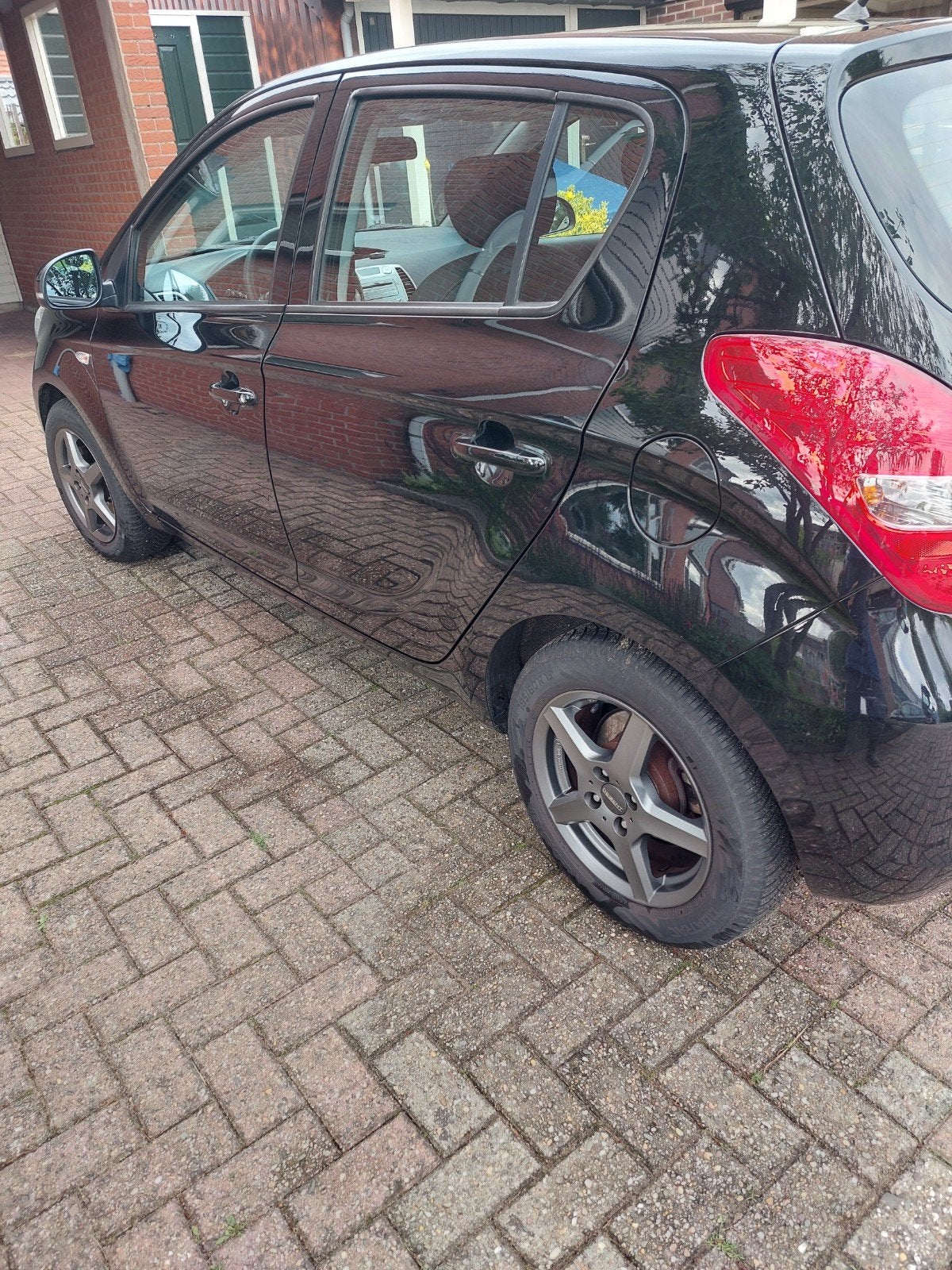 Huynda i20 2011, Auto's, Hyundai, Stof, Zwart, 4 cilinders, Zwart