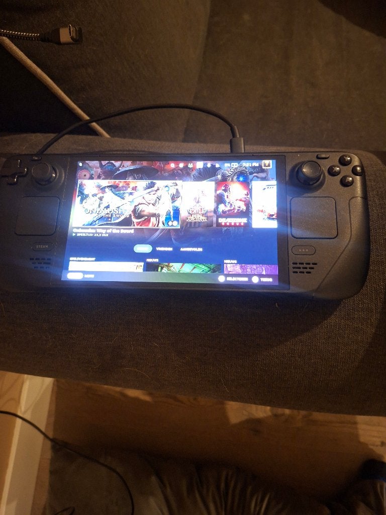 Steam Deck 1TB Oled+ tas+ oplader+ docking station, Ophalen of Verzenden, Valve, Zo goed als nieuw