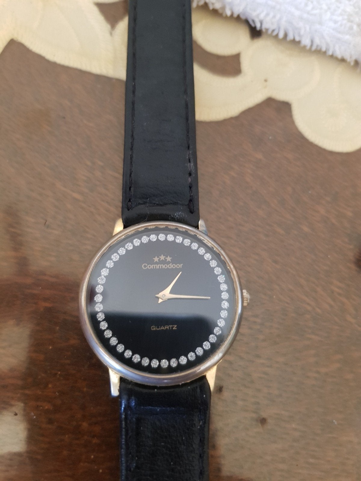 commodoor quartz horloge, Ophalen, Staal, Overige merken
