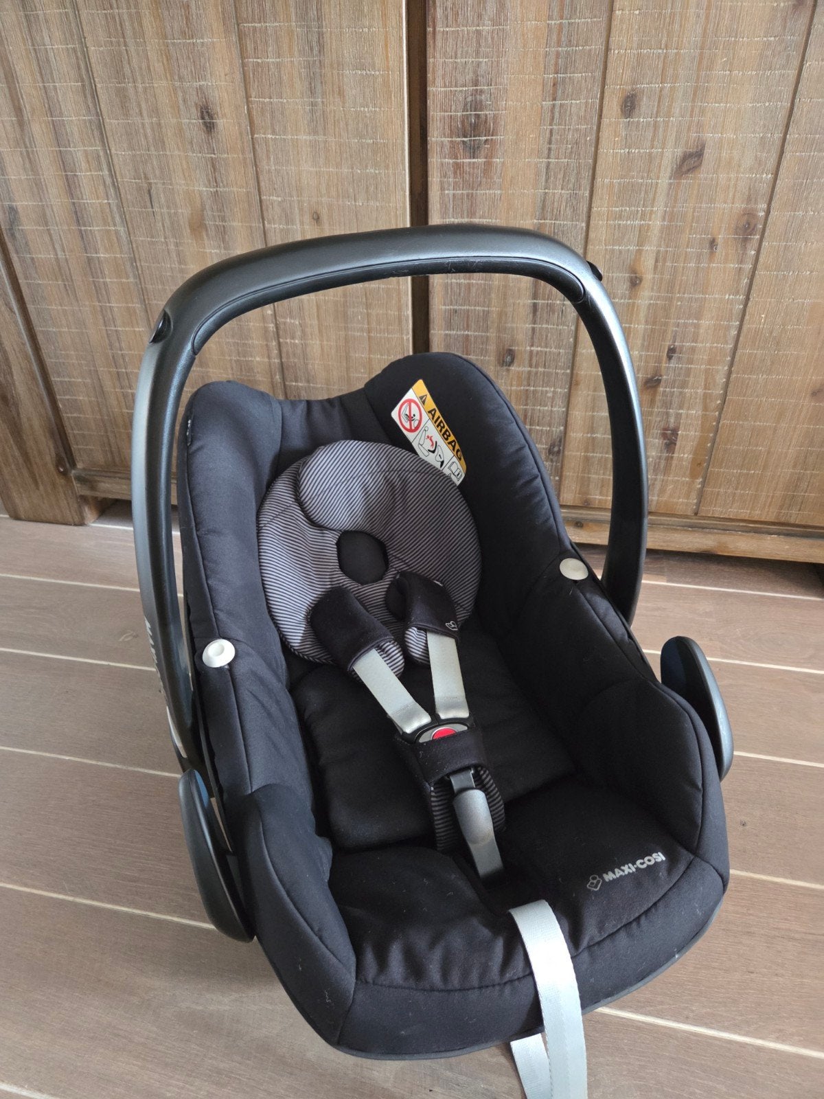 Maxi-Cosi Pebble & AxissFix Autostoelen - Complete Set, Ophalen, Gebruikt, 0 t/m 18 kg, Verstelbare rugleuning