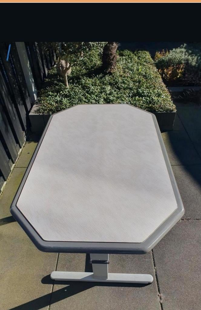 Camper tafel op hef frame heftafel poot dinette bed, Ophalen of Verzenden, Zo goed als nieuw