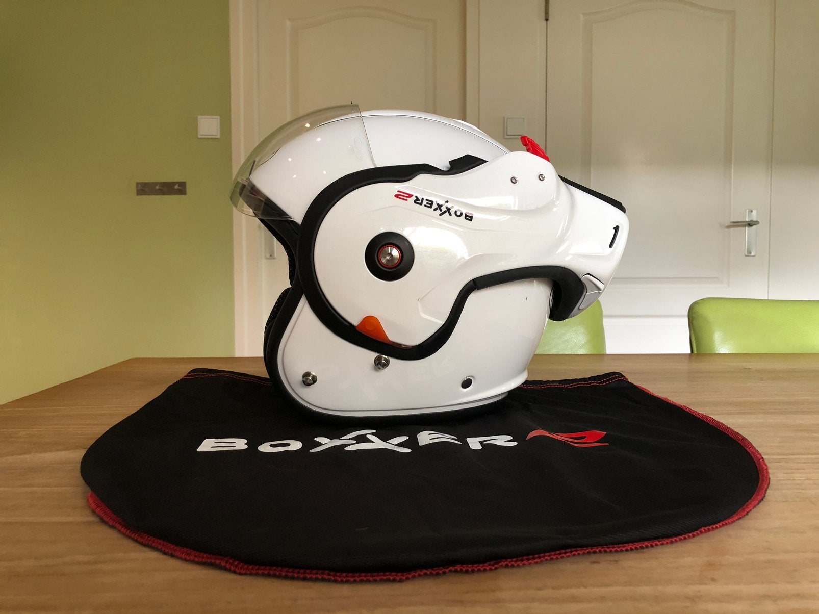 Roof Boxxer 2 - XS - Nieuwstaat!, Overige merken, XS, Systeemhelm, Ophalen of Verzenden