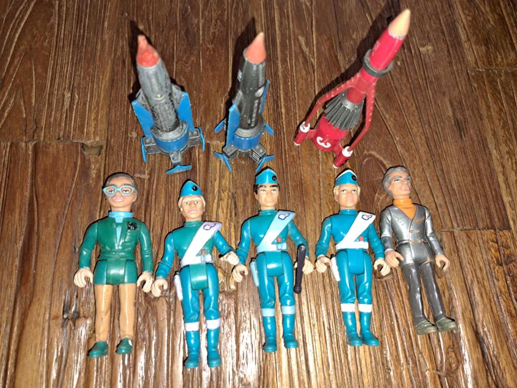 Matchbox  thunderbirds  poppetjes, Ophalen of Verzenden, Auto