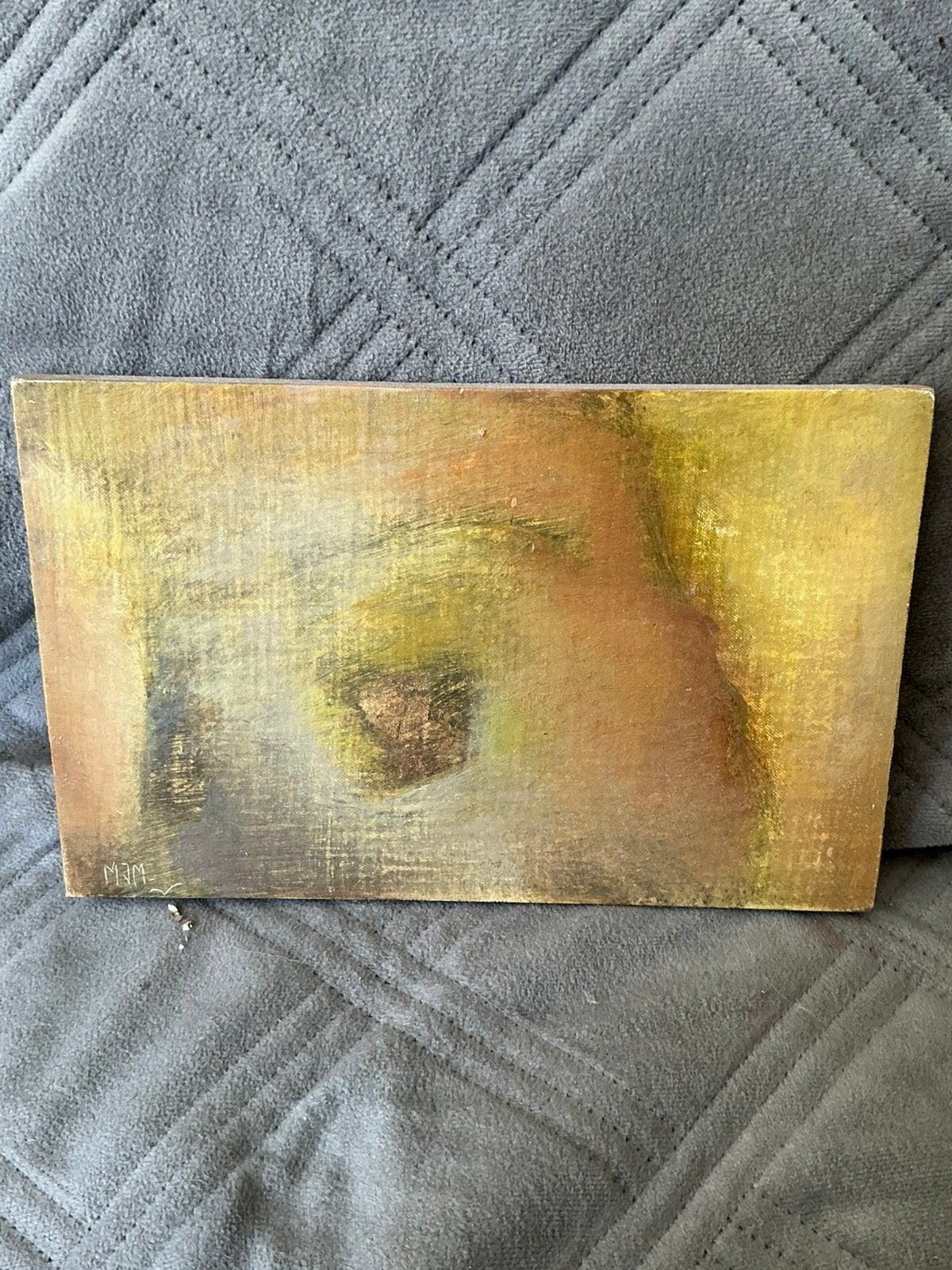Marie jose Malleville olieverf op hout 21x14, Ophalen of Verzenden
