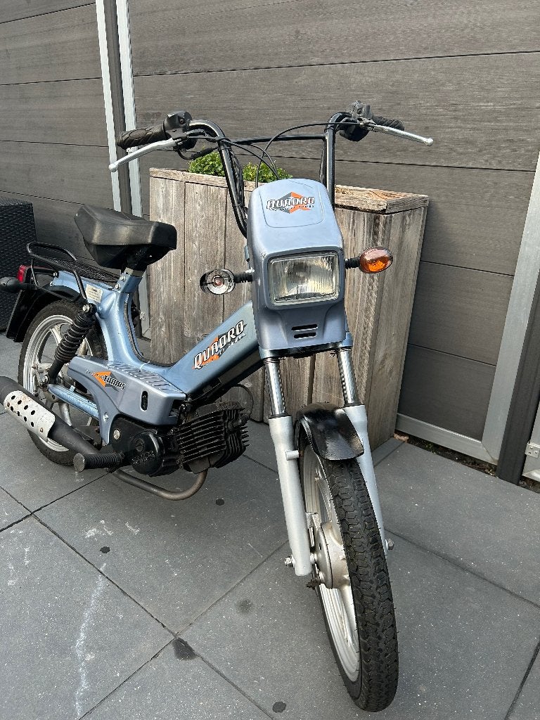 Tomos quadro e start, Fietsen en Brommers, Brommers | Tomos, Gebruikt, Quadro, Maximaal 25 km/u, Ophalen