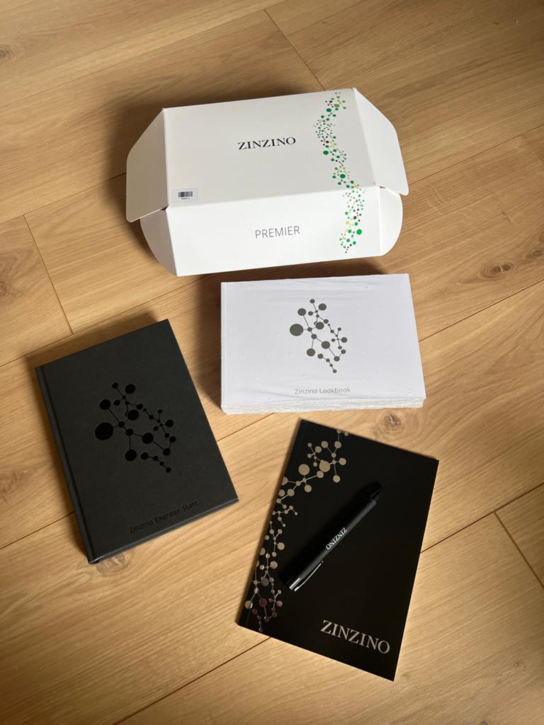 Zinzino Business Startpakket: Notitieboekje, Pen, Boeken, Verzenden, Nieuw