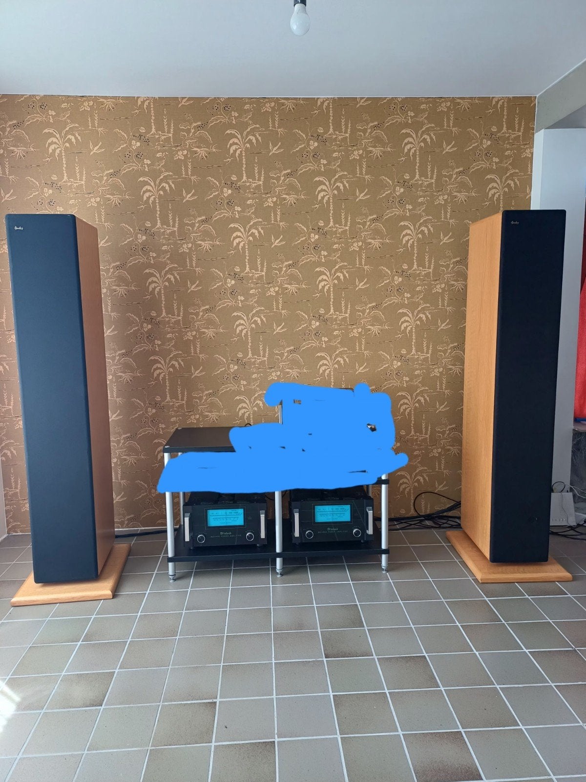 McIntosh MC1000 monoblokken met Dunlavy SC IV Luidsprekers, Ophalen