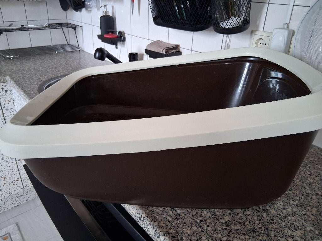 PeeWee XXL kattenbak, Ophalen of Verzenden, Zo goed als nieuw, Open