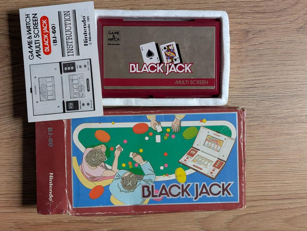 Nintendo Game & Watch Black Jack BJ-60 (Multi Screen), Ophalen of Verzenden