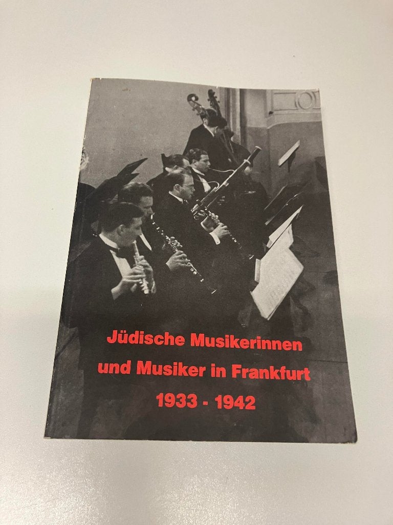 Judische musikerinnen und musiker in Frankfurt 1933 1942, Ophalen of Verzenden, Gelezen, Europa
