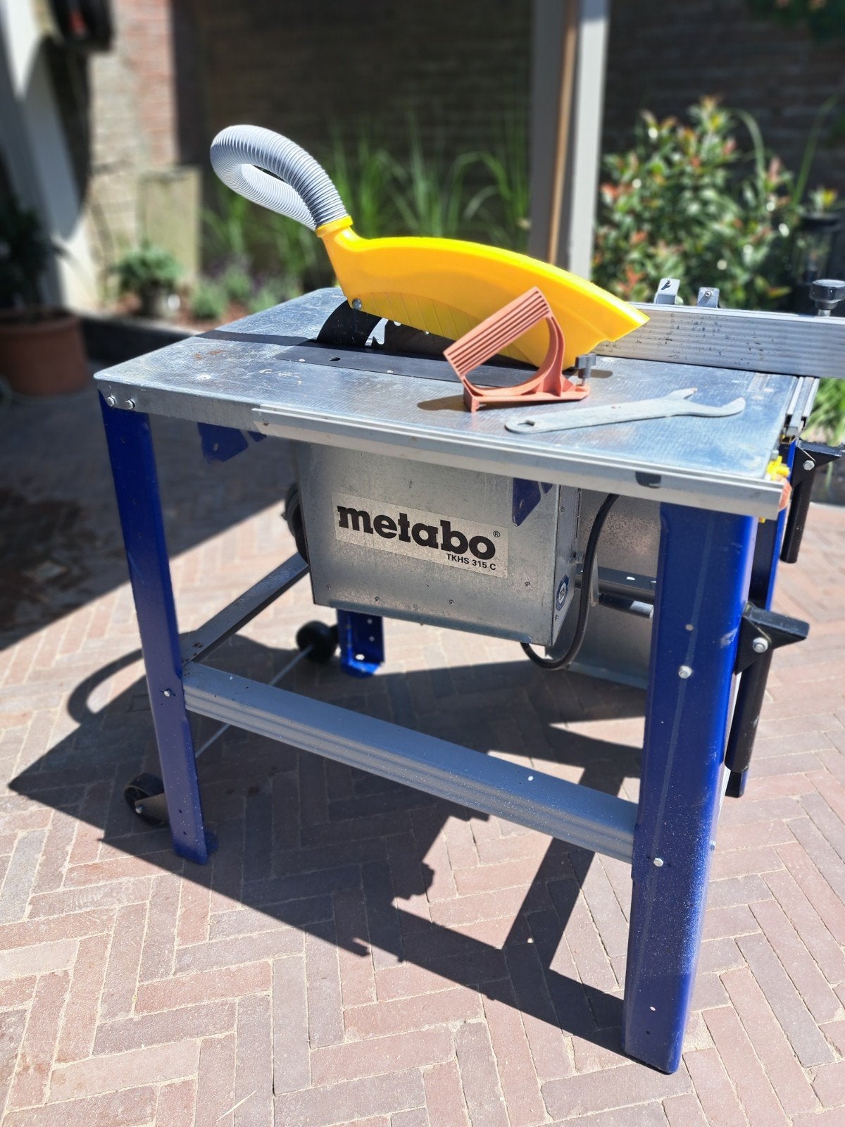 Metabo TKHS 315 C Tafelzaag - Krachtig en Betrouwbaar, Ophalen, Gebruikt, Cirkelzaag, 70 mm of meer