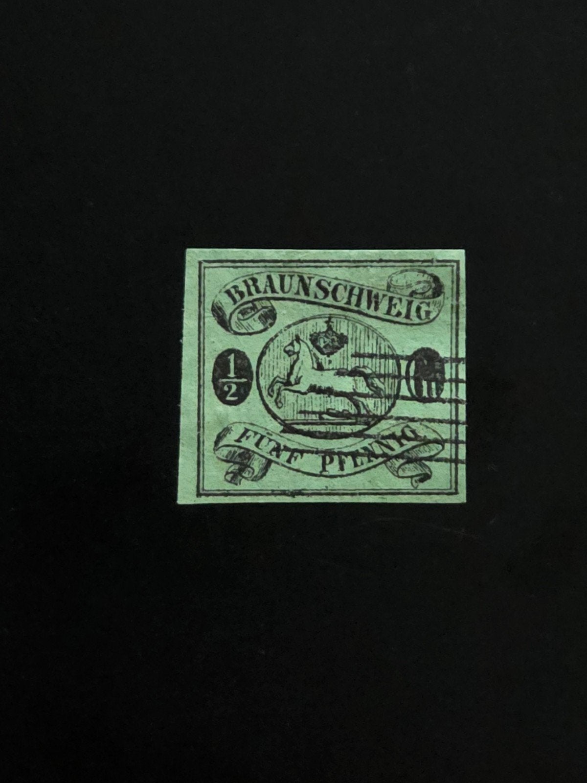 Braunschweig 1/2 groschen,  Michel 10Ay, Ophalen of Verzenden, Duitse Keizerrijk